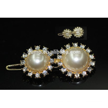 Moda coreana Rhinestone Hairgrip Girls Pearl Hairclip